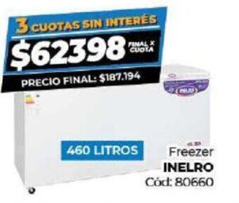 Diarco Freezer Inelro oferta