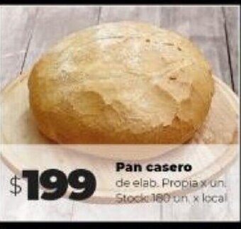 Disco Pan Casero oferta