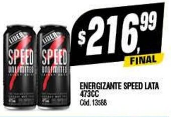 Supermercados Yaguar Energizante Speed Lata 473cc oferta
