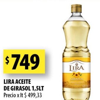 Punto Mayorista Lira Aceite de Girasol 1.5 Lt oferta