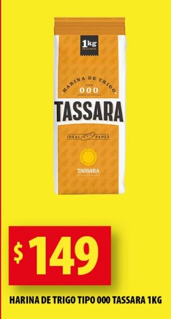Punto Mayorista Harina De Trigo Tipo 000 Tassara 1kg oferta