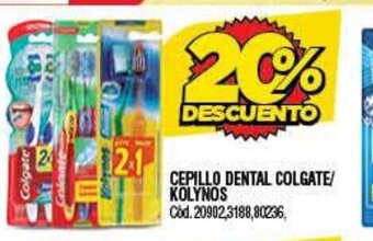 Supermercados Yaguar Cepillo Dental Colgate / Kolynos oferta