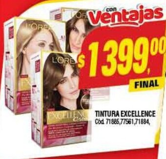 Supermercados Yaguar Tintura Excellence oferta