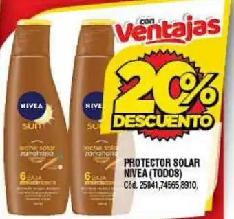Supermercados Yaguar Protector Solar Nivea oferta
