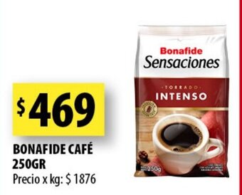 Punto Mayorista Bonafide Café 250gr oferta