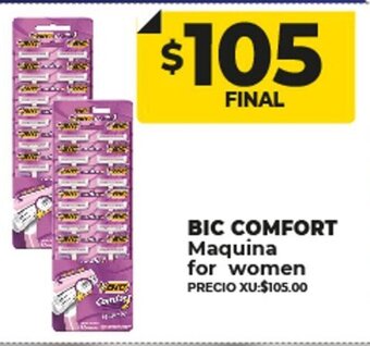 Supermayorista Vital Bic Comfort Maquina For Women oferta