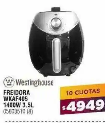 Freidora wkaf405 1400w 3.5l westinghouse