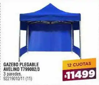 Bringeri Gazebo plegable avelino t99002 3 oferta