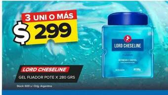 Carrefour Maxi Lord cheseline gel fijador pote oferta