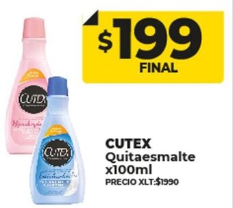 Supermayorista Vital Cutex Quitaesmalte x100ml oferta