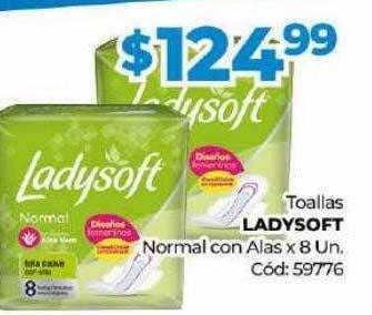 Diarco Toallas ladysoft normal con alas oferta