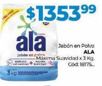 Diarco Jabón en polvo ala máxima suavidad oferta