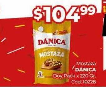 Diarco Mostaza dánica doy pack oferta