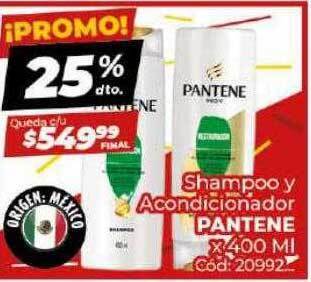 Diarco Shampoo y acondicionador pantene oferta
