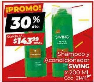 Diarco Shampoo y acondicionador swing oferta