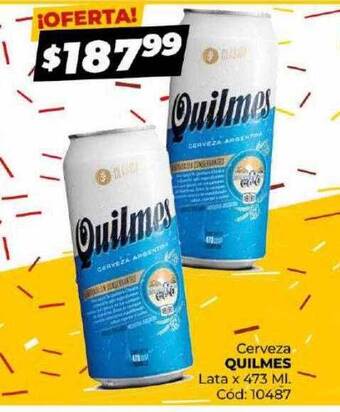 Diarco Cerveza quilmes lata oferta