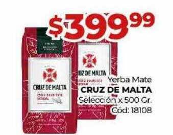 Diarco Yerba mate cruz de malta selección oferta