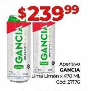 Diarco Aperitivo gancia lima limón oferta