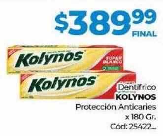 Diarco Dentifrico kolynos protección anticaries oferta