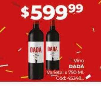 Diarco Vino dadá varietal oferta