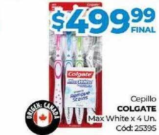 Diarco Cepillo colgate max white oferta
