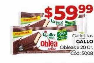 Diarco Galletitas gallo obleas oferta