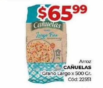 Diarco Arroz cañuelas grano largo oferta