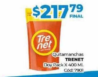 Diarco Quitamanchas trenet doy pack oferta