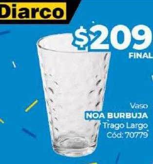 Diarco Vaso noa burbuja trago largo oferta