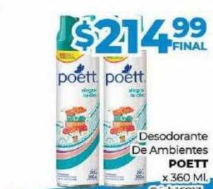 Diarco Desodorante de ambientes poett oferta