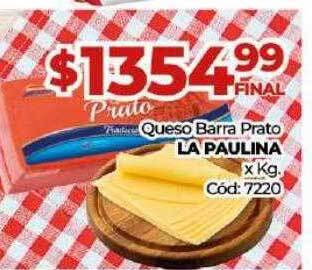 Diarco Queso barra prato la paulina oferta