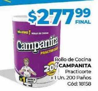 Diarco Rollo de cocina campanita practicorte oferta