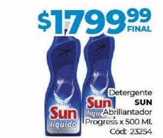 Diarco Detergente sun abrillantador progress oferta
