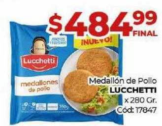 Diarco Medallón de pollo lucchetti oferta