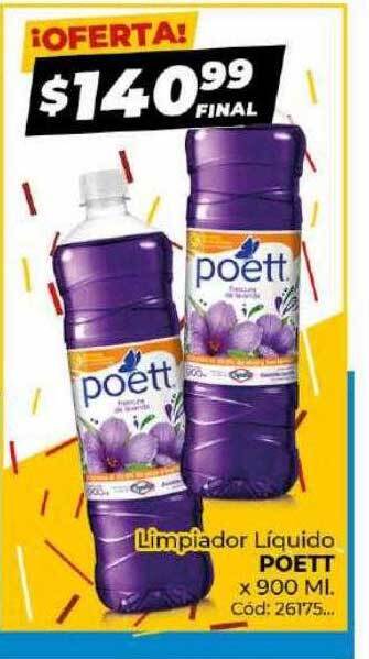 Diarco Limpiador líquido poett oferta