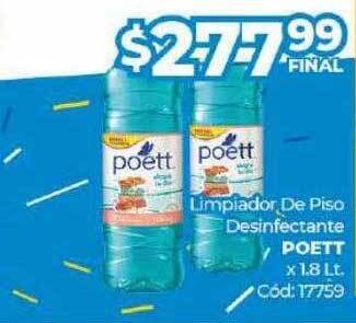 Diarco Limpiador de piso desinfectante poett oferta