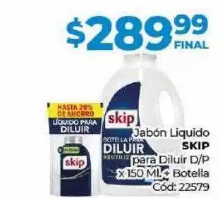 Diarco Jabón liquido skip para diluir d p oferta