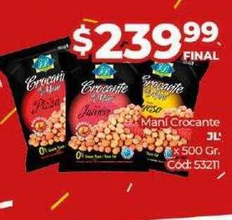 Diarco Maní crocante jl oferta