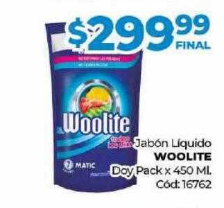 Diarco Jabón líquido woolite doy pack oferta