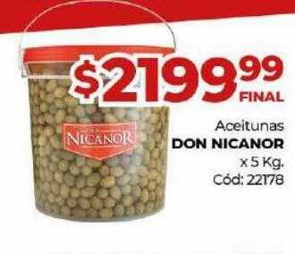 Diarco Aceitunas don nicanor oferta