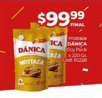 Diarco Mostaza dánica doy pack oferta