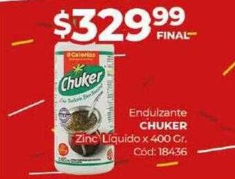 Diarco Endulzante chuker zinc líquido oferta