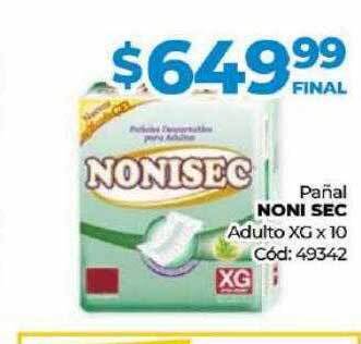 Diarco Pañal noni sec adulto oferta