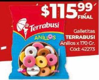 Diarco Galletitas terrabusi anillos oferta