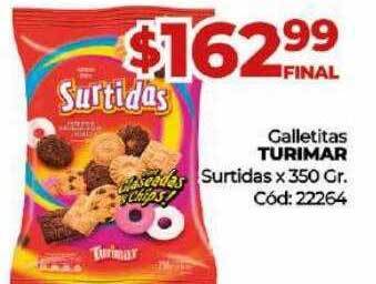 Diarco Galletitas turimar surtidas oferta
