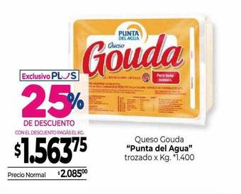 La Anonima Queso gouda oferta
