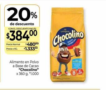 La Anonima Alimento en polvo a base de cacao oferta