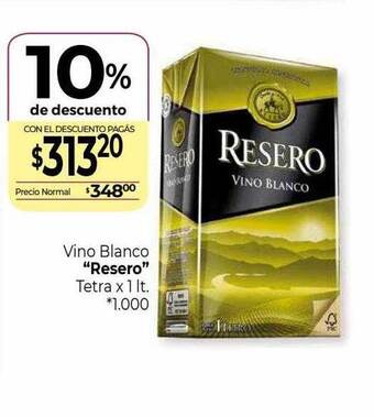 La Anonima Vino blanco oferta