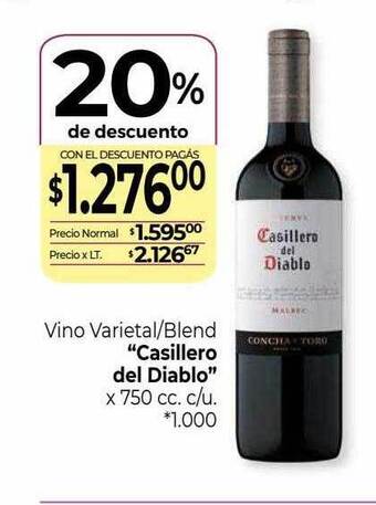 La Anonima Vino varietal blend oferta