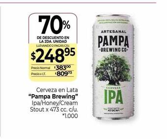 La Anonima Cerveza en lata oferta